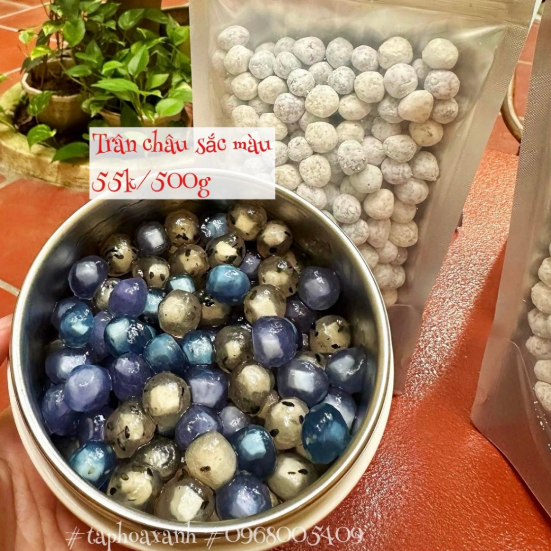 Trân châu mix màu (500G)