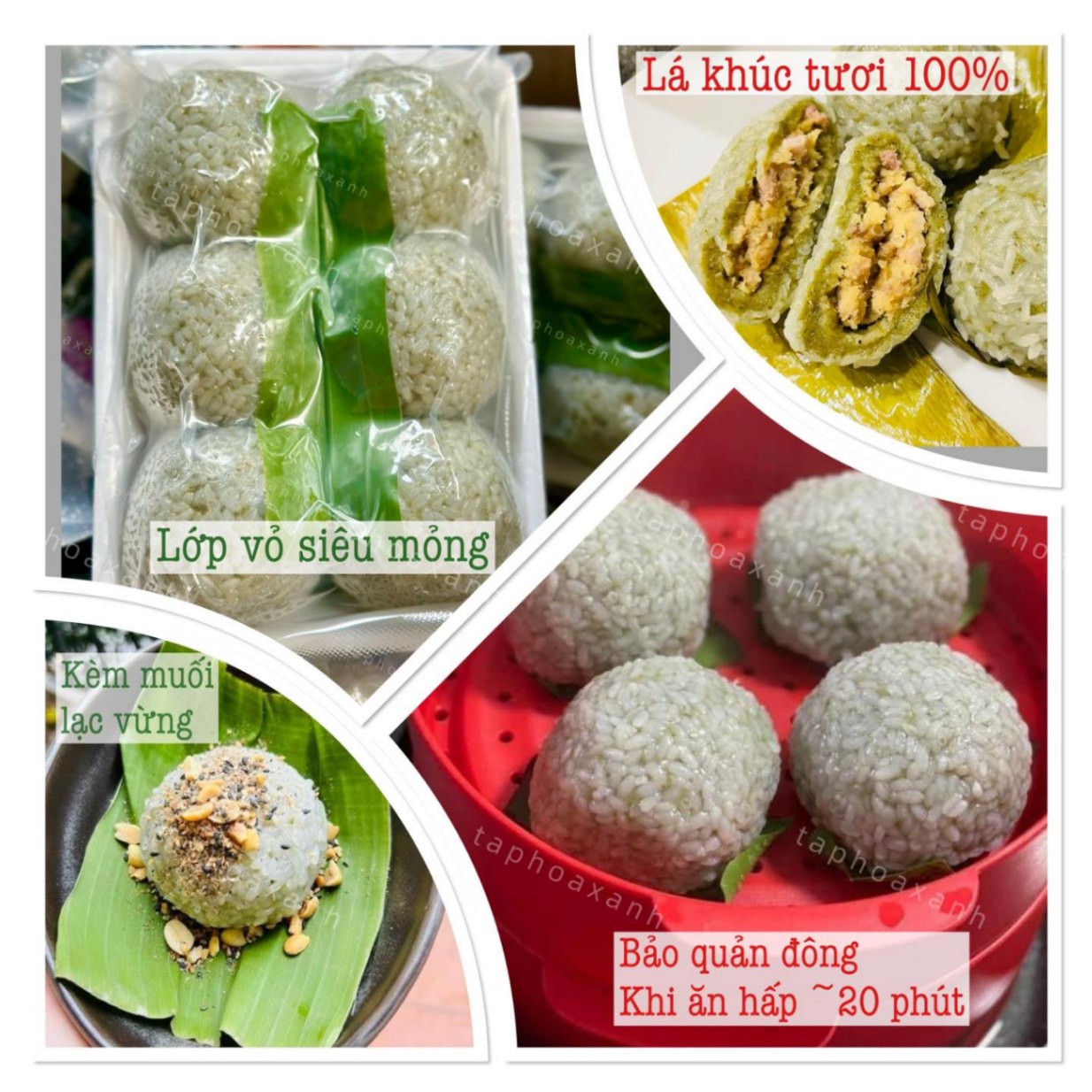 Bánh khúc ( set 6 chiếc)