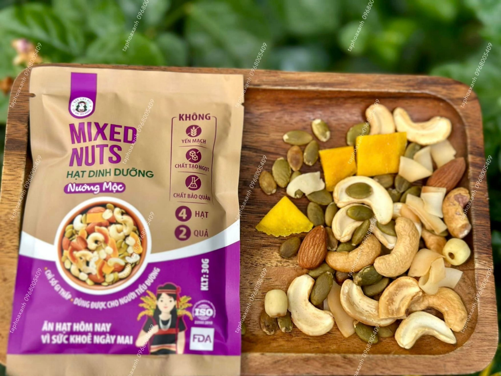 BH Mixed Nuts (5 túi x 30g)