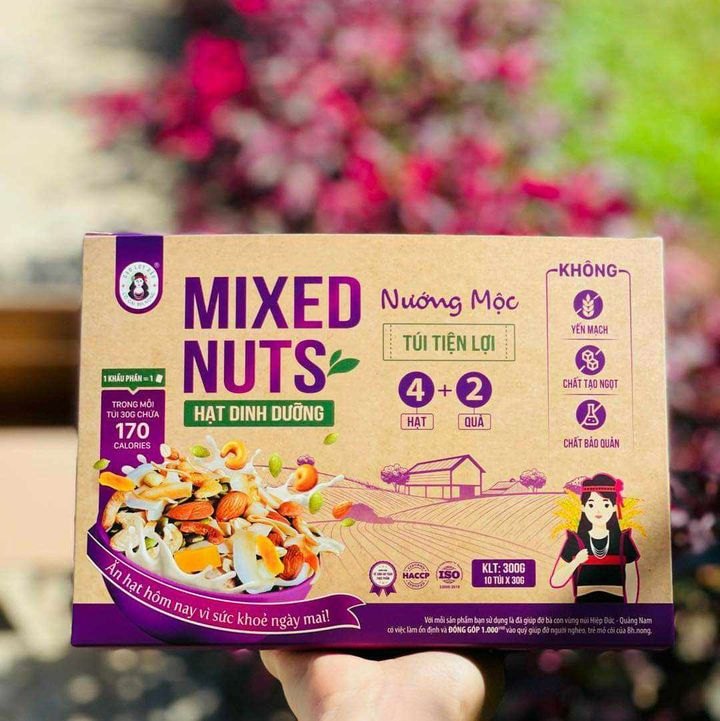 BH Mixed Nuts (10 túi x 30g)