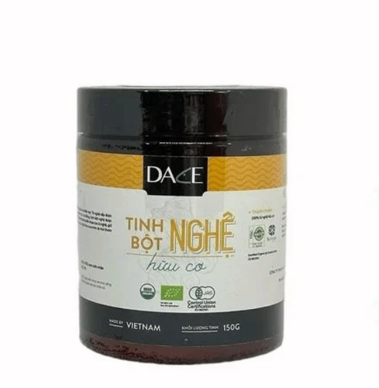 Tinh bột Nghệ hữu cơ Dace (150g)