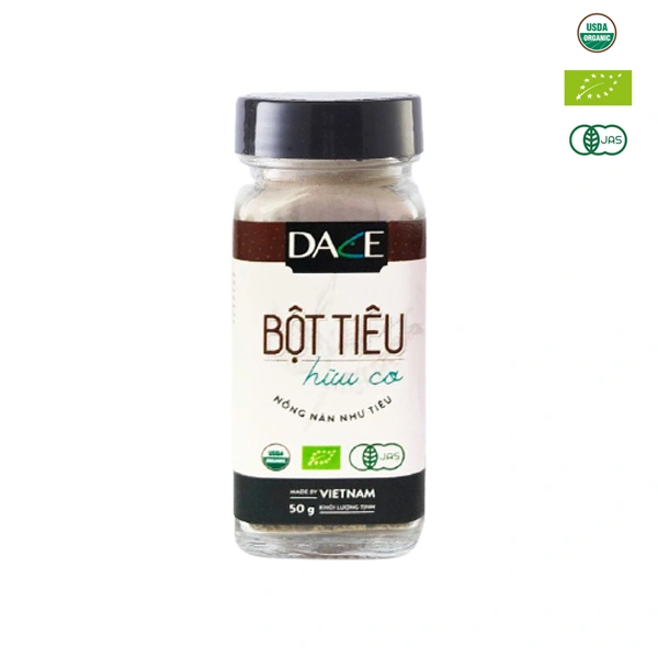 Bột tiêu hữu cơ Dace (50g)