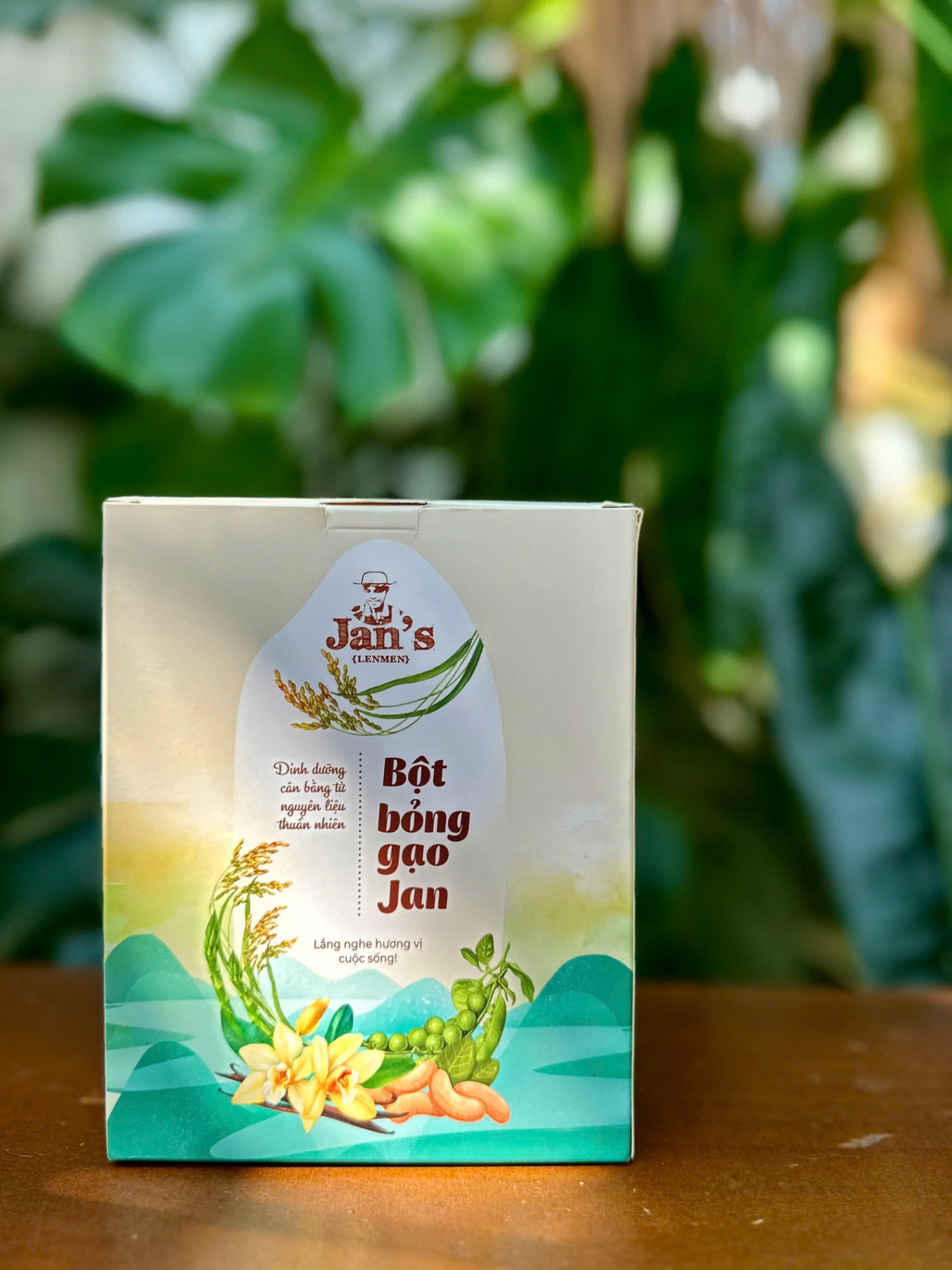 Sữa Bỏng Gạo Jan's (Hộp 10 gói x 30g)