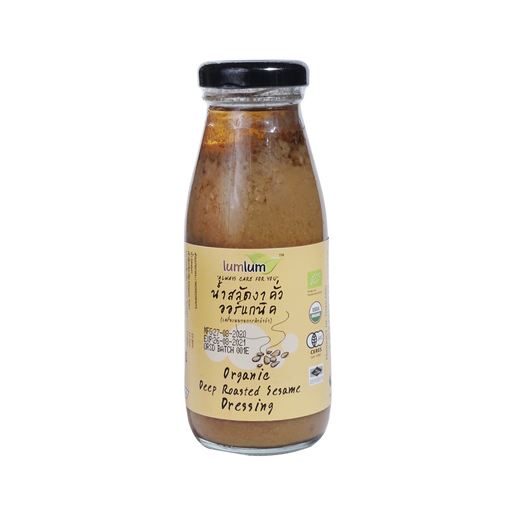 Sốt Mè rang hữu cơ Lumlum (175ml)