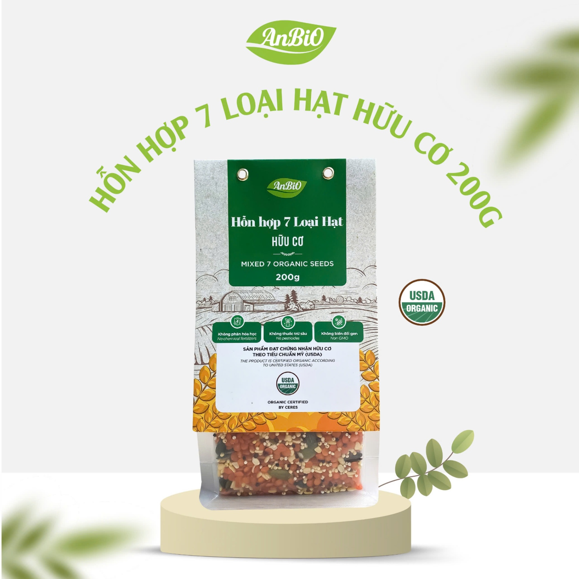 ABO Hỗn Hợp 7 Loại Hạt (200G)