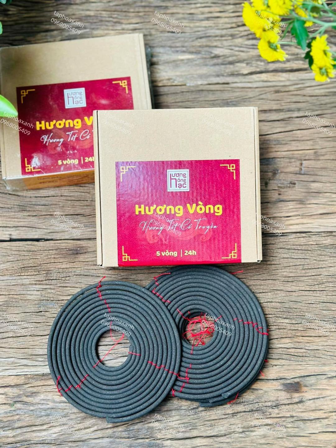 HH Hương vòng cổ truyền (5 vòng)