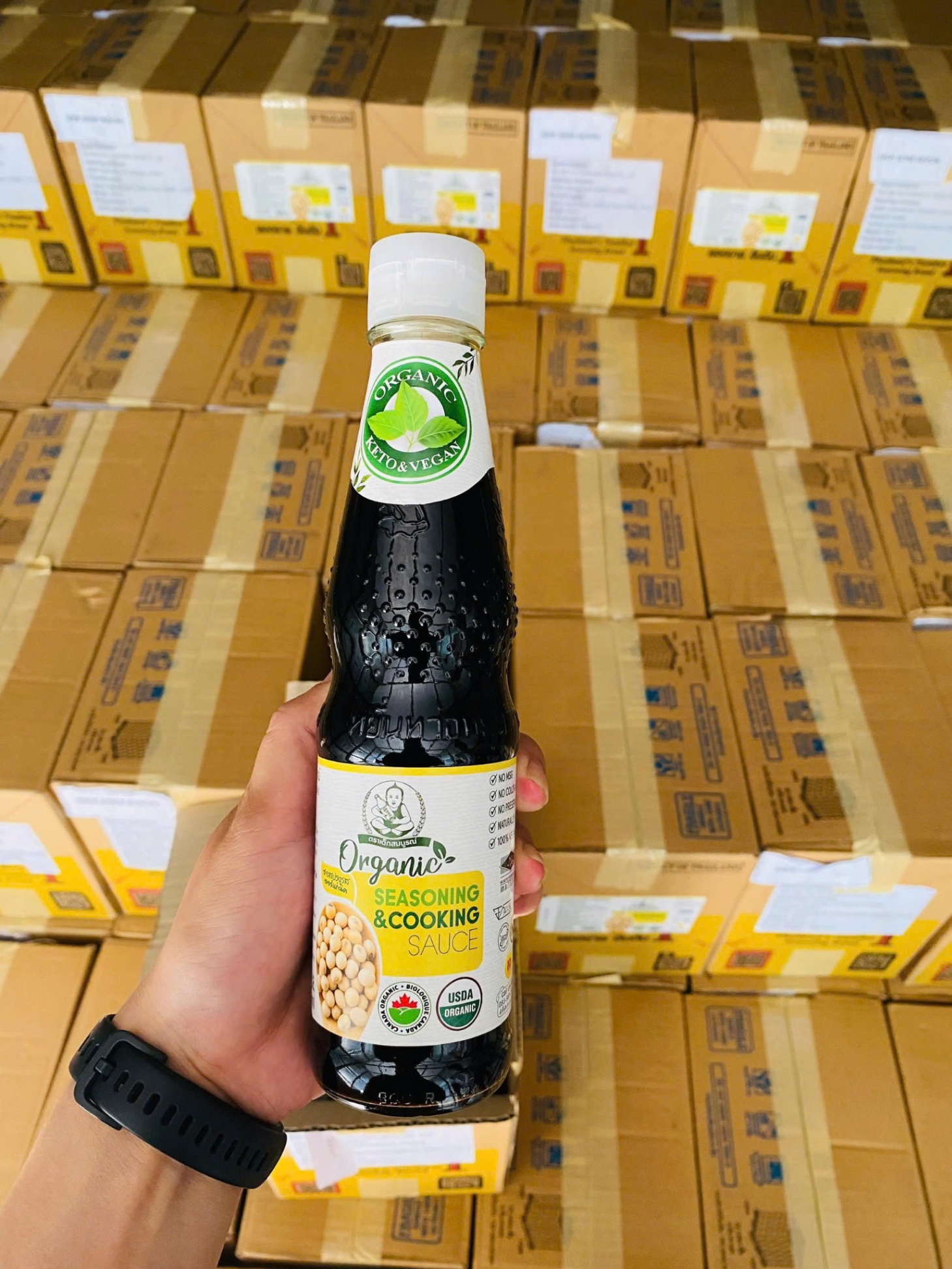Nước tương đậu nành hữu cơ Thái Lan (300ML)