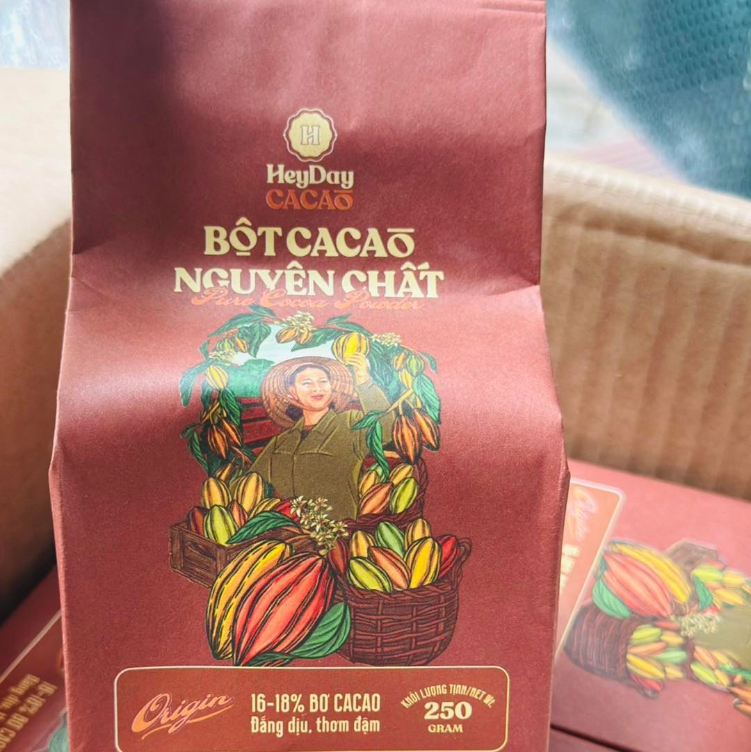 HEYCACAO Cacao Nguyên Chất Origin (250G)