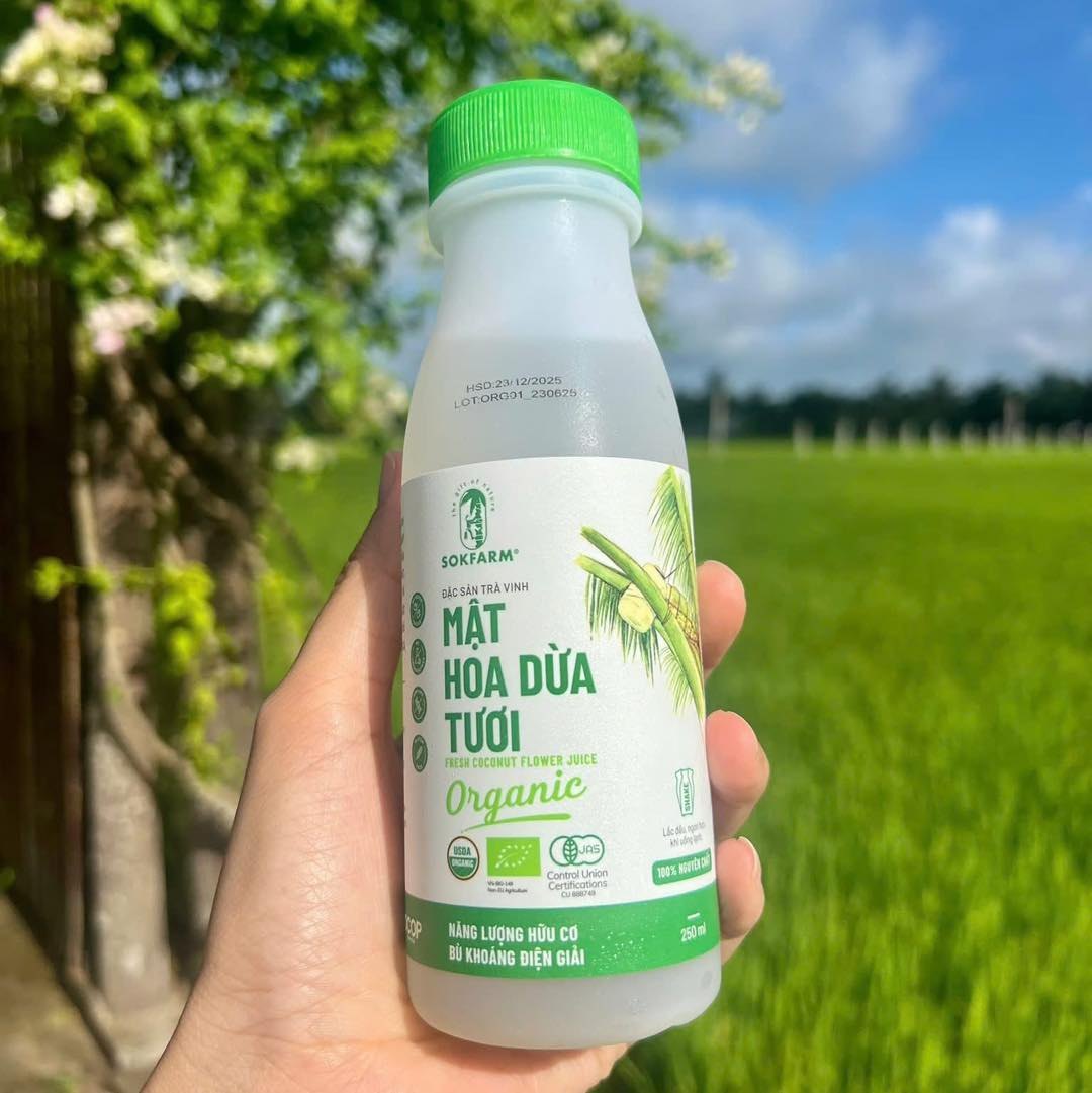 Mật Hoa Dừa tươi SokFarm (NNS - 250ml)