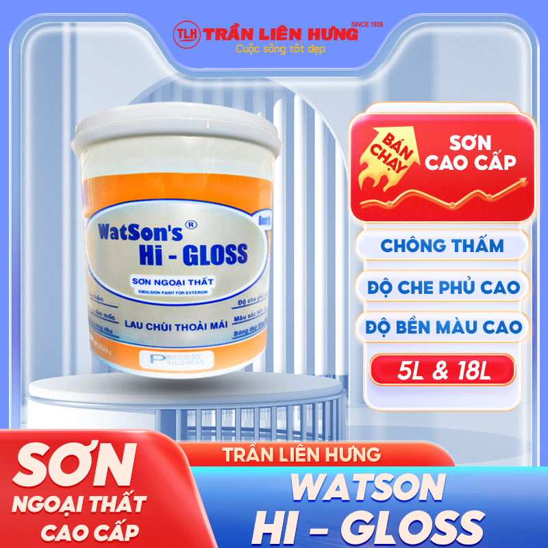 SƠN WATSON'S HI-GLOSS EXTERIOR CAO CẤP