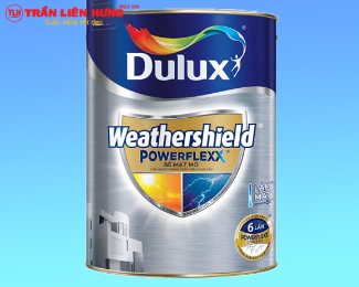 DULUX WEATHERSHIELD POWERFLEXX Sơn nước ngoại thất siêu cao cấp bề mặt bóng