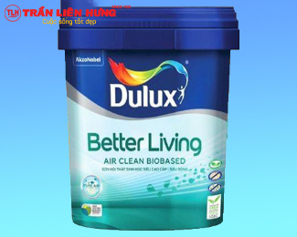 DULUX BETTER LIVING AIR CLEAN Sơn nước nội thất siêu cao cấp bóng siêu bóng