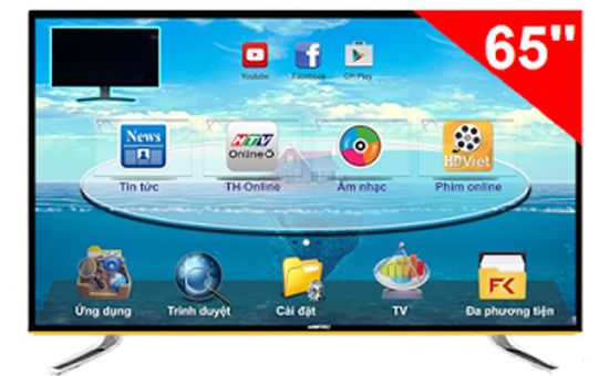 SMART TV ASANZO 65SK900 65 INCH CƯỜNG LỰC