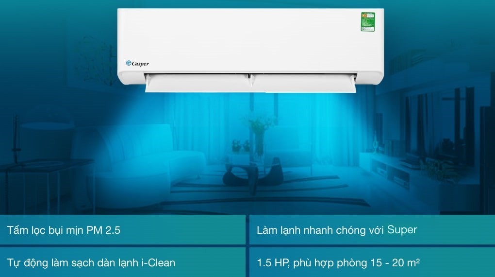 Máy lạnh Casper 1.5 HP LC-12FS32