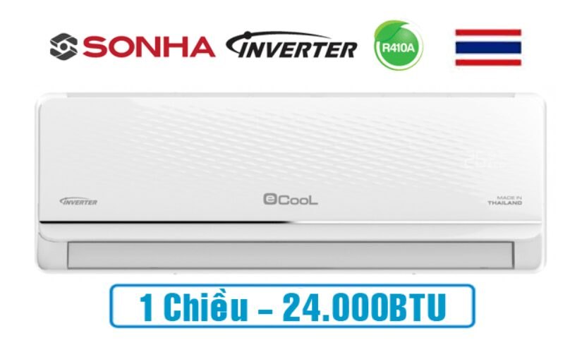 Điều hòa Ecool ECL-1I24FL 24000BTU 1 chiều inverter