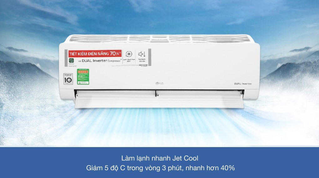 Máy lạnh LG Inverter 1.5 HP V13ENH1