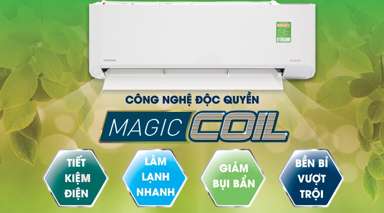 Máy lạnh Toshiba Inverter 1.5 HP RAS-H13C1KCVG-V