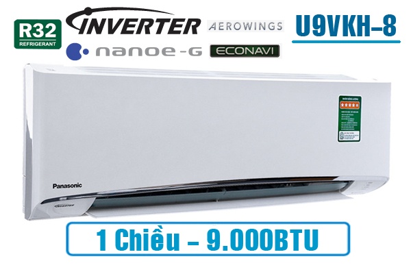 Điều hòa Panasonic 9.000BTU 1 chiều inverter U9ZKH-8