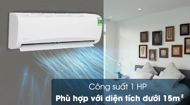 Điều hòa Midea 1 chiều thường MSAFII-10CRN8