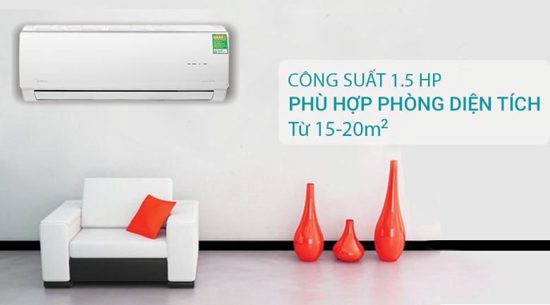 Điều hòa Midea 1 chiều thường MSAFII-13CRN8