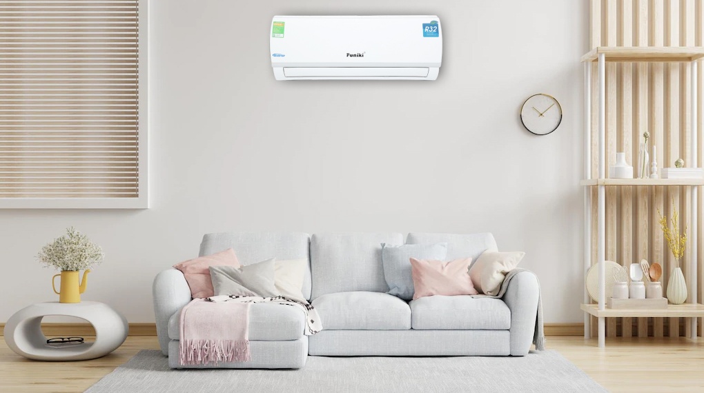 Điều hòa Funiki HIC09TMU.ST3 Gas R32 (inverter). (ghi chú: kích hoạt bằng seri nóng + lạnh)