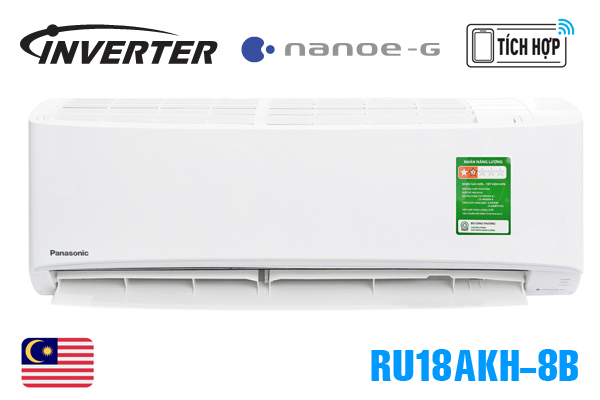 Điều hòa Panasonic 18000BTU RU18AKH-8B (mặt lạnh dài)