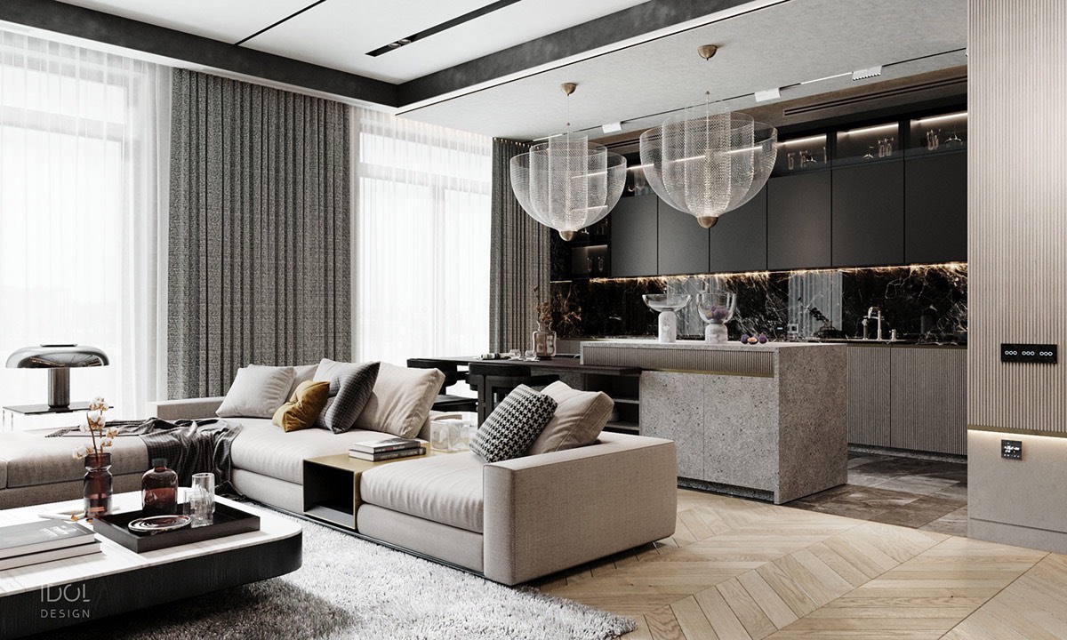 Tìm hiểu về chiều cao của ghế sofa phòng khách bao nhiêu là hợp lý