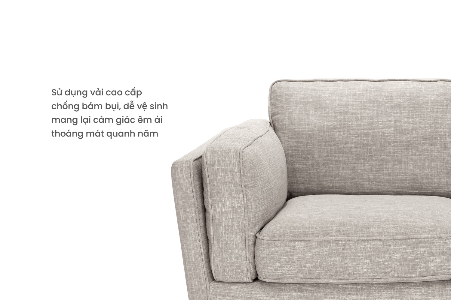 Lionel Fabric Sofa