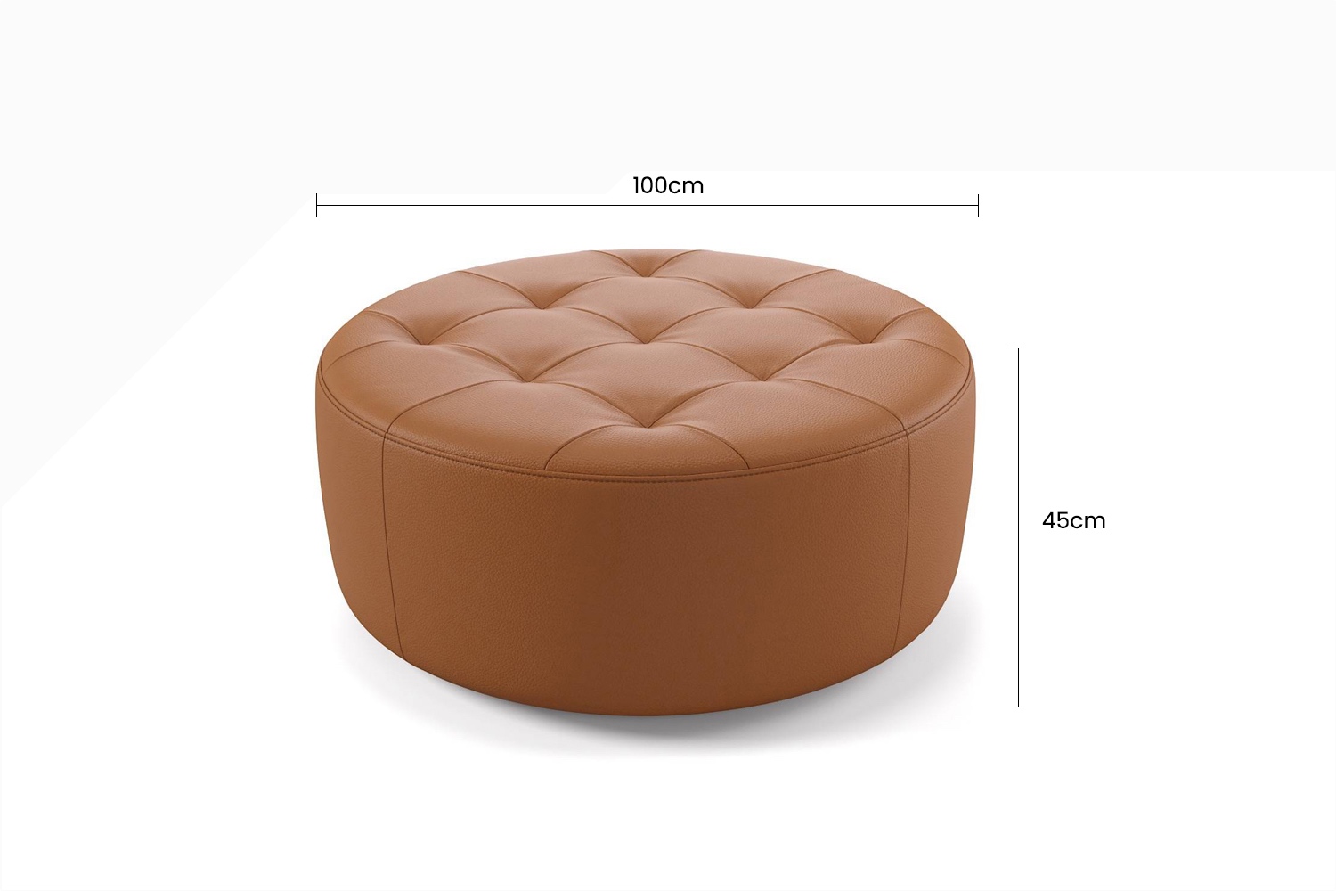 Leder Sofa