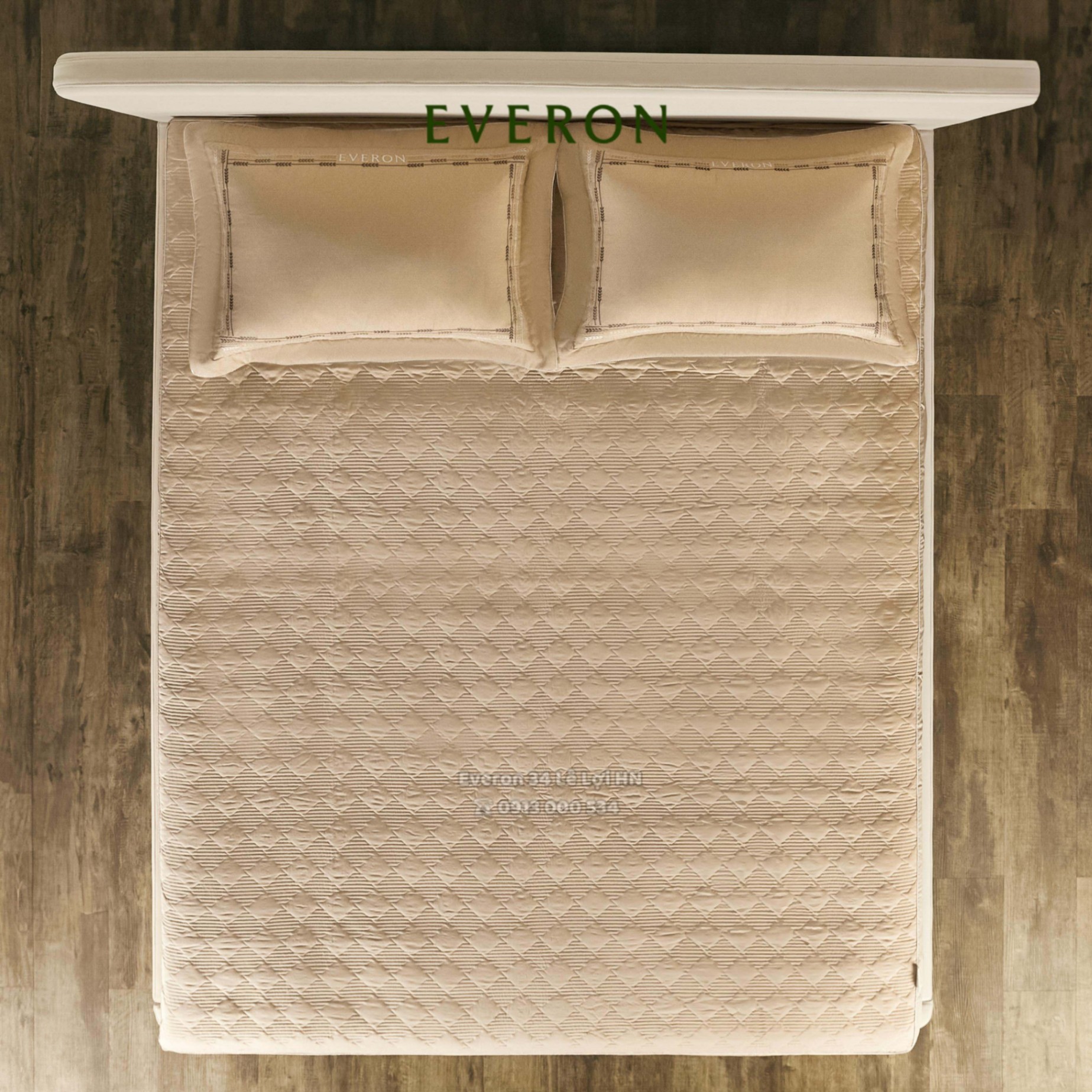 Bộ chăn ga gối EVERON ESTMC 26006 Cánh đồng vàng vải Tencel cao cấp