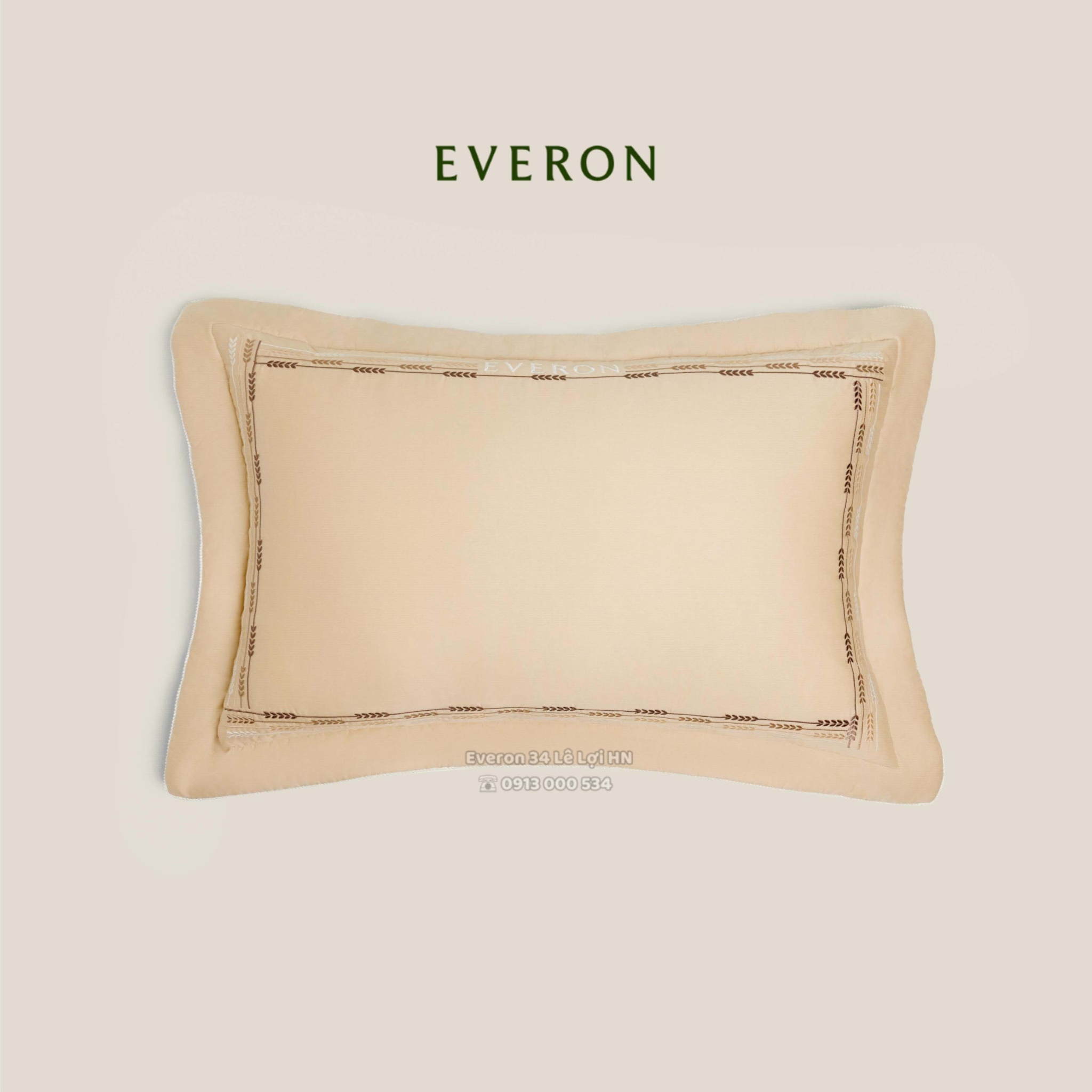 Bộ chăn ga gối EVERON ESTMC 26006 Cánh đồng vàng vải Tencel cao cấp