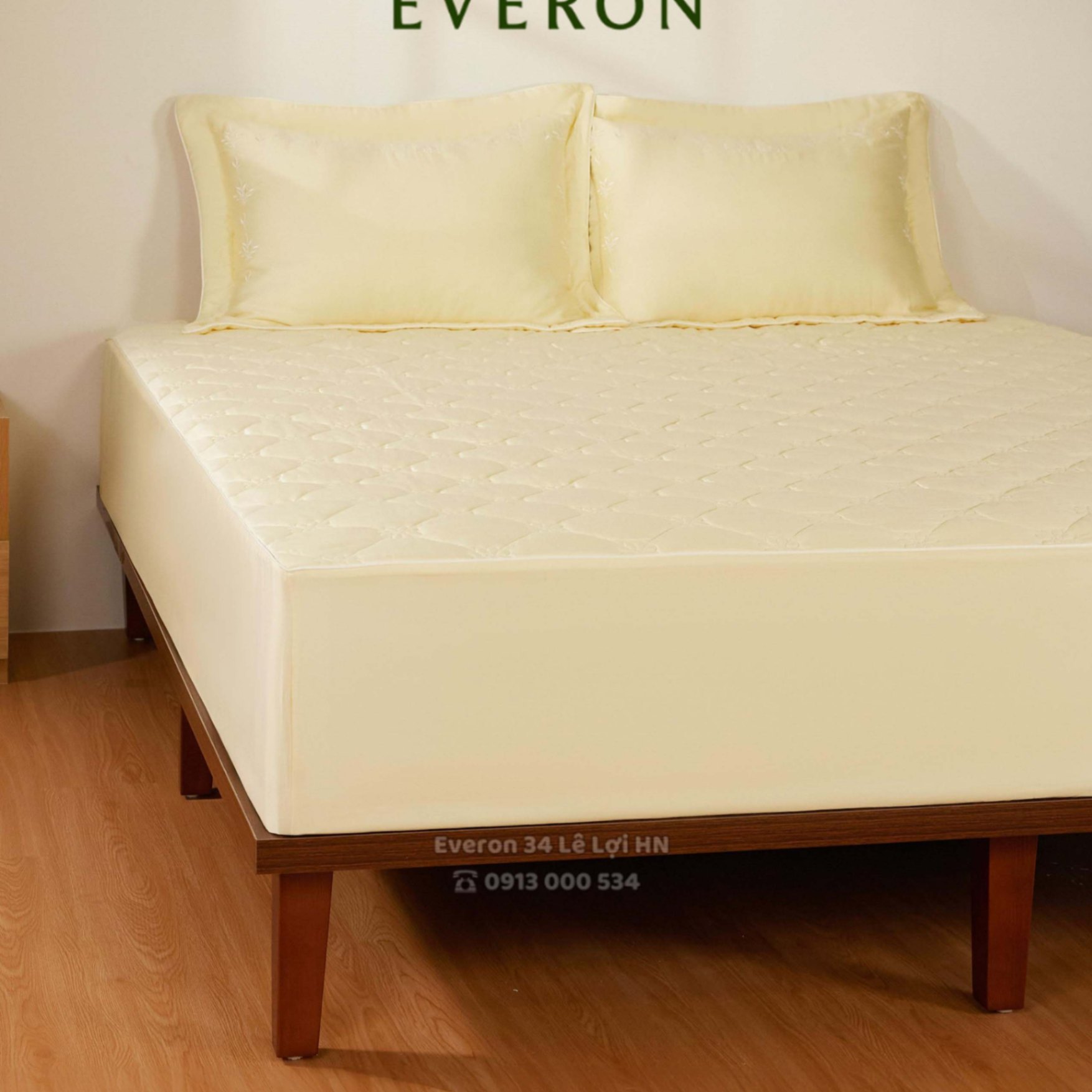 Bộ chăn ga gối EVERON ESM 26002 Vườn nắng vải Modal mềm mát