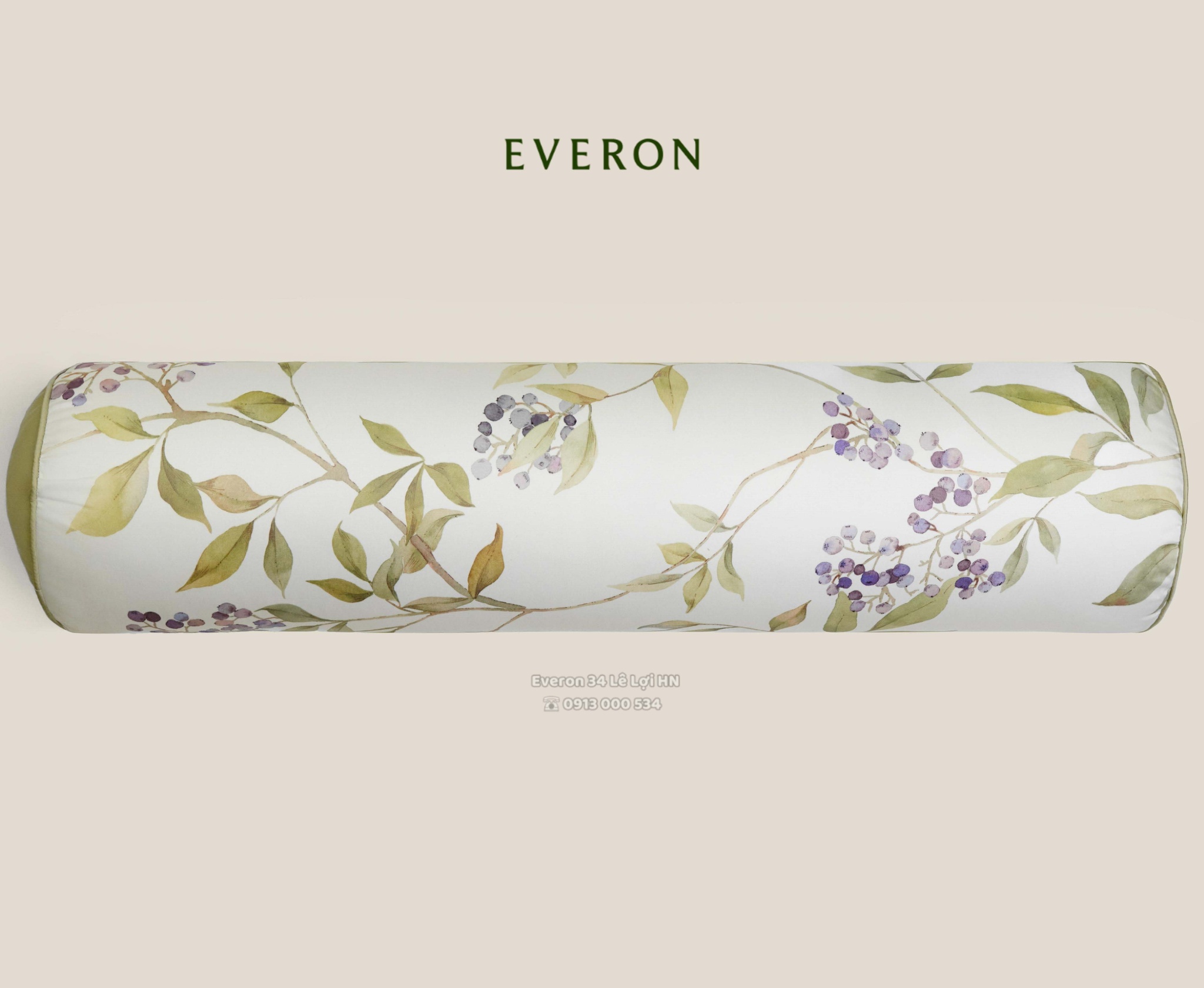 Mẫu chăn ga gối EVERON màu hoa cỏ EPC 26013 Mùa cỏ dại vải Cotton