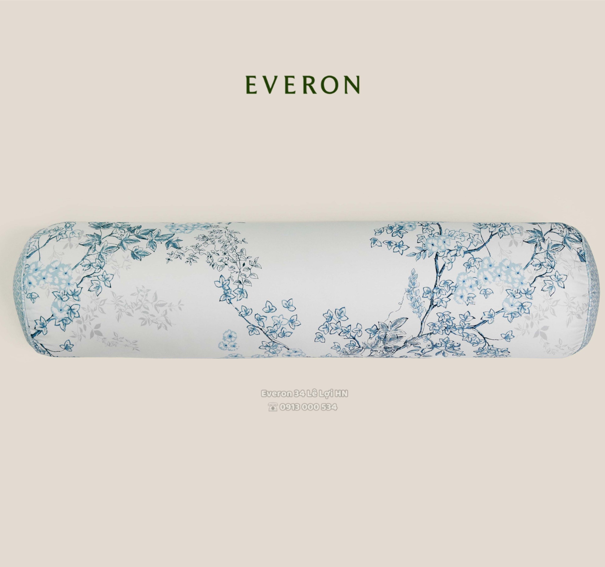 Bộ chăn ga gối EVERON EPC 26012 Vườn cổ điển, vải Cotton