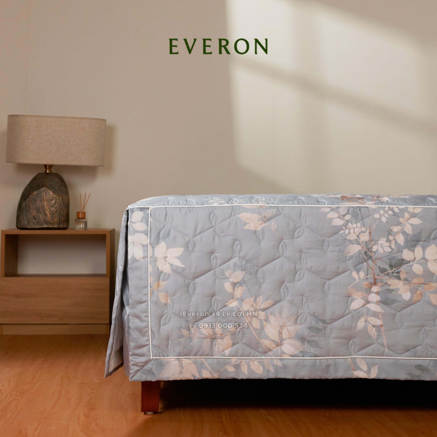 Bộ chăn ga gối EVERON EPTC 26017 Chạng Vạng, vải Tencel Blend