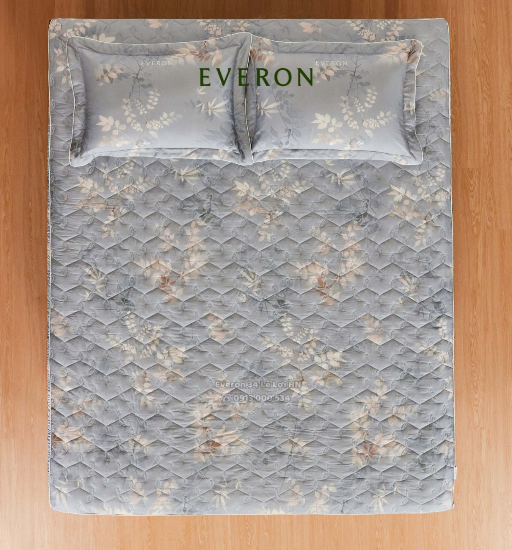 Bộ chăn ga gối EVERON EPTC 26017 Chạng Vạng, vải Tencel Blend