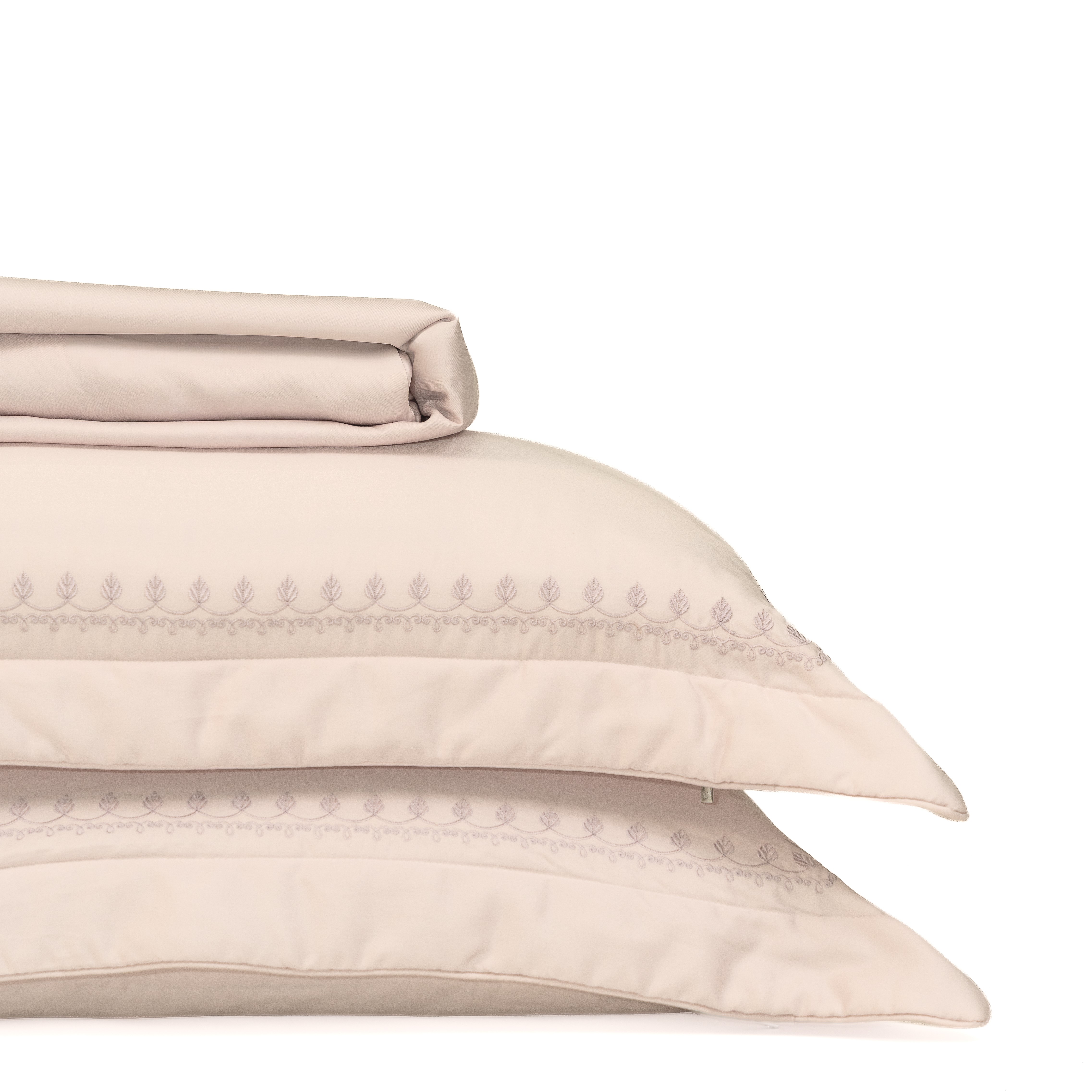 Mẫu chăn ga Everon màu hồng tím pastel thêu đẹp ESTMC 27003