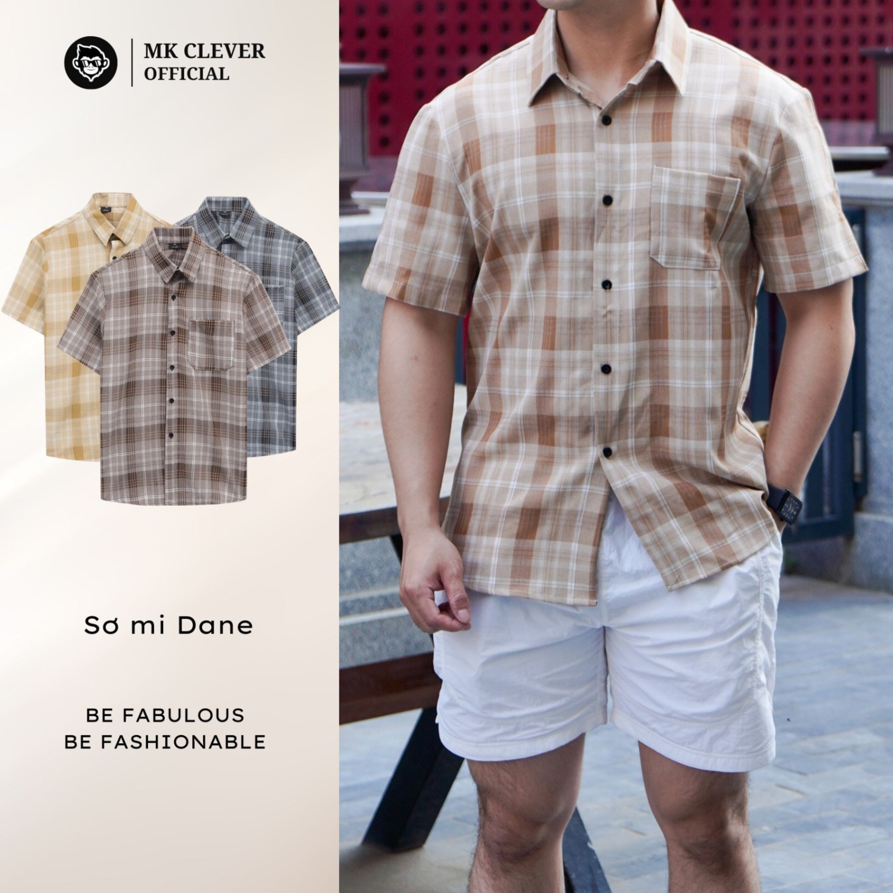 MK - Sơ mi cổ Đức Dane