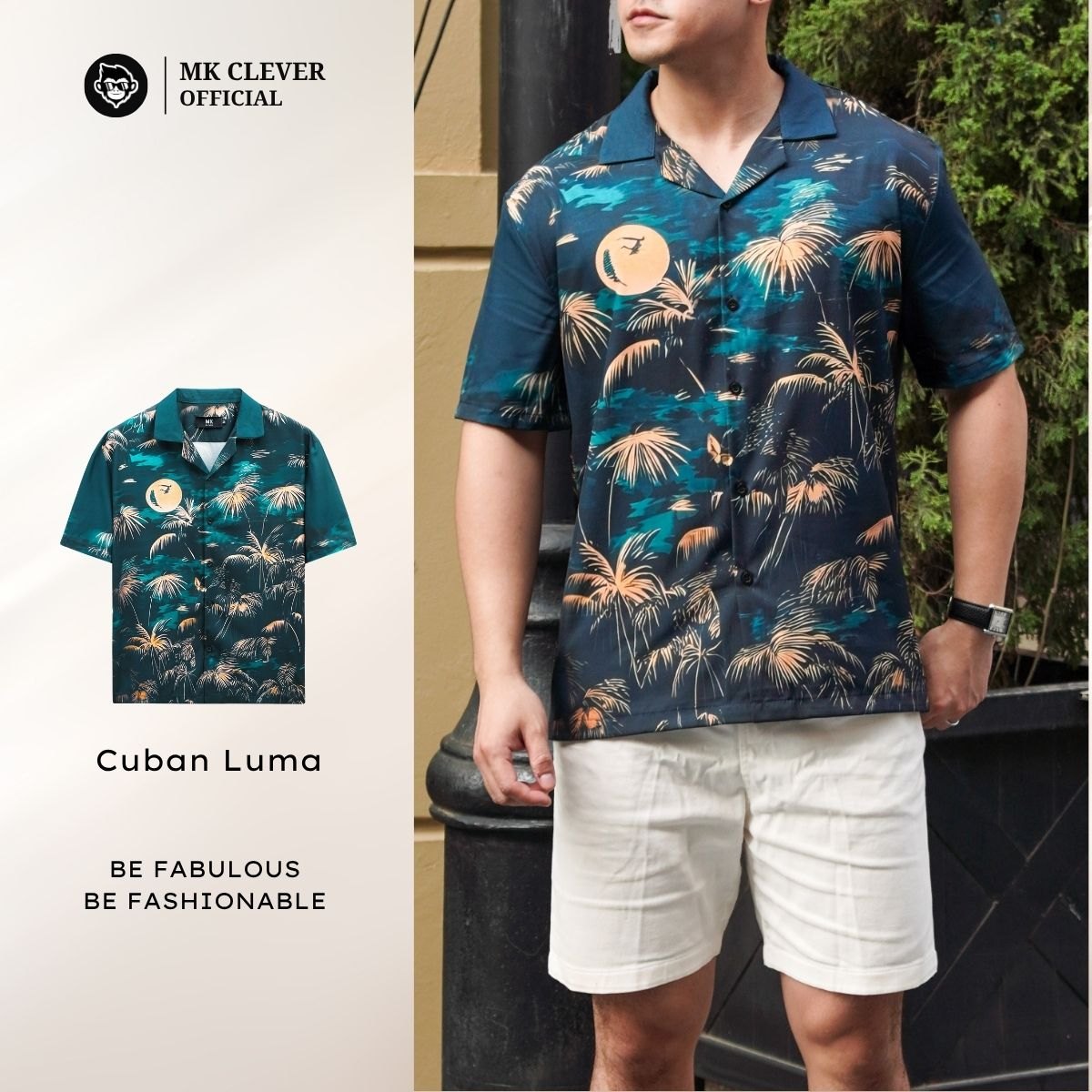 MK - Sơ mi cuban Luma