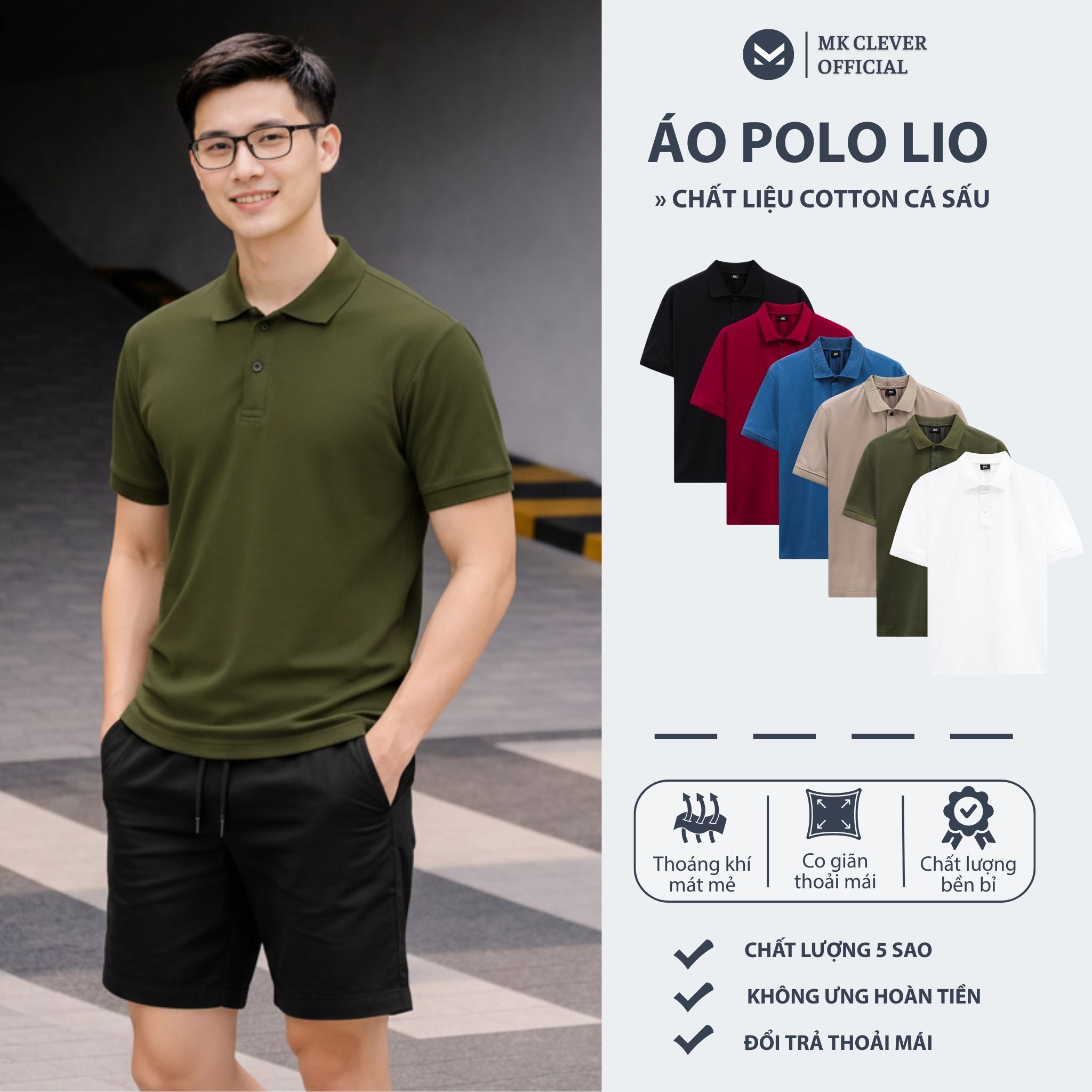 MK - Áo Polo Lio