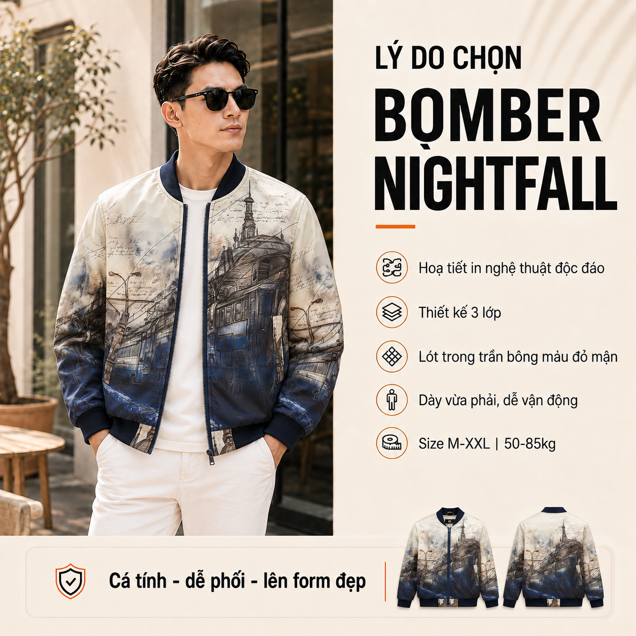 MK - Áo bomber NightFall