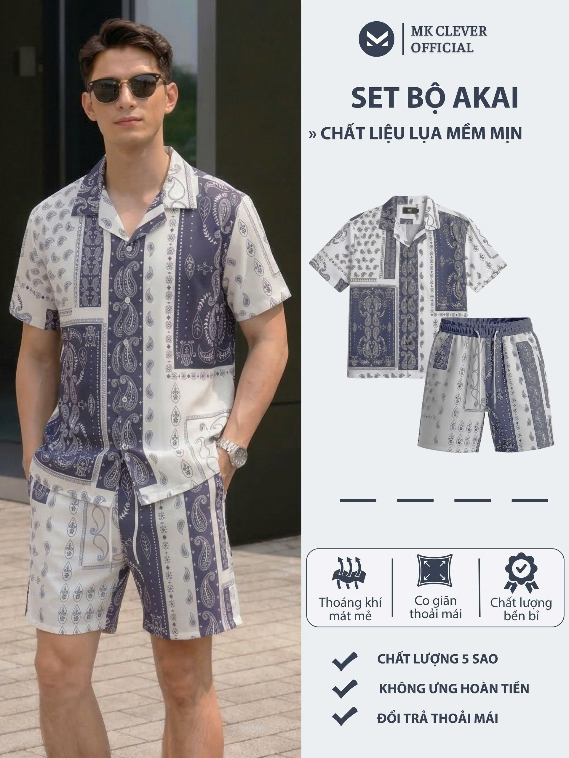 MK - Set Bộ Lụa Akai