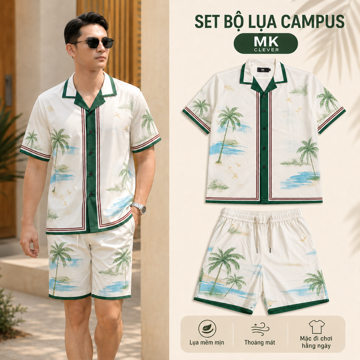 MK - Set Bộ Lụa Campus