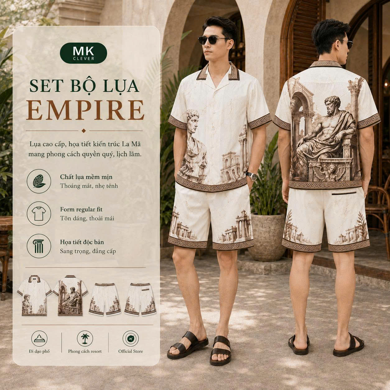 MK - Set Bộ Lụa Empire