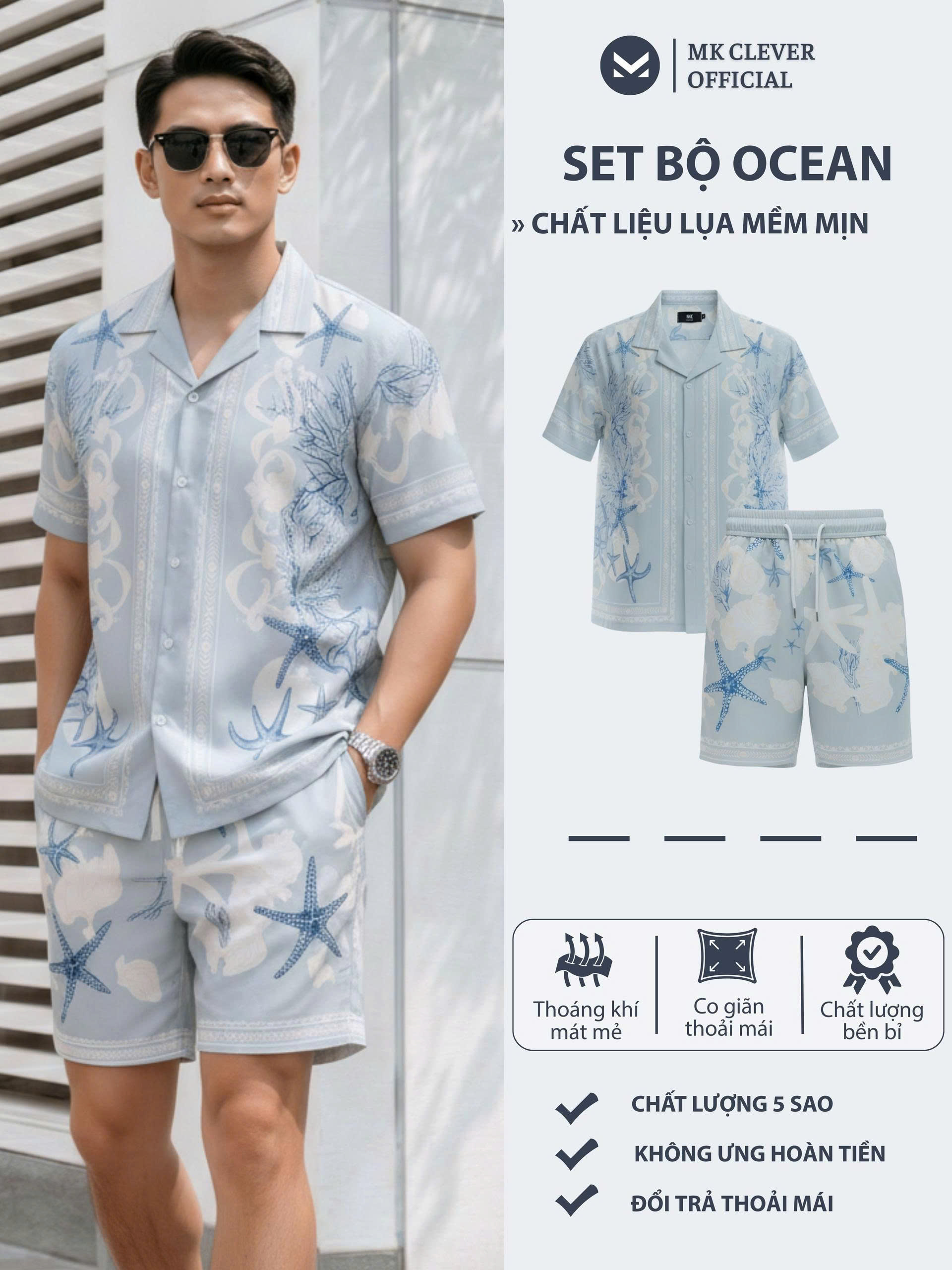 MK - Set Bộ Lụa Ocean