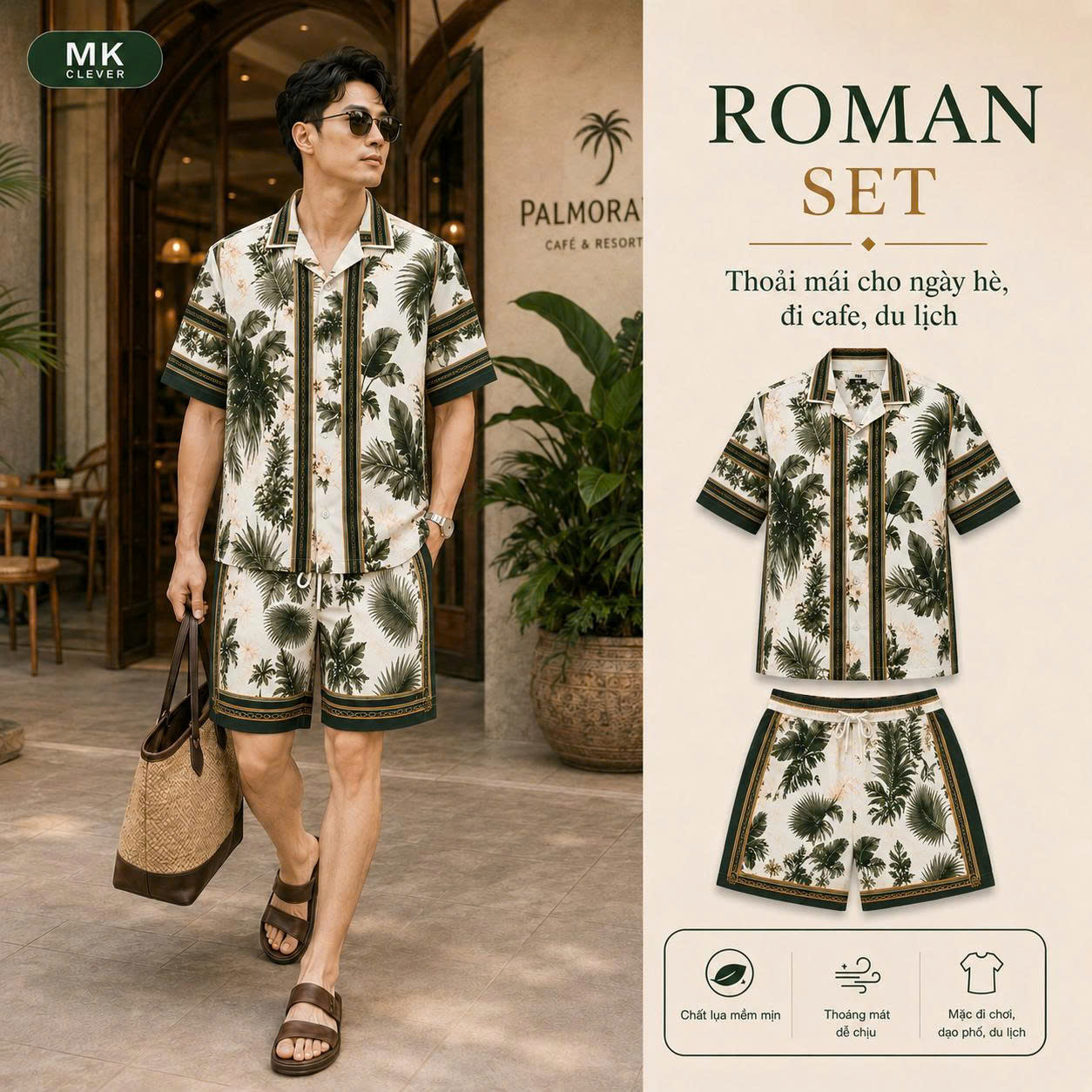 MK - Set Bộ Lụa Roman