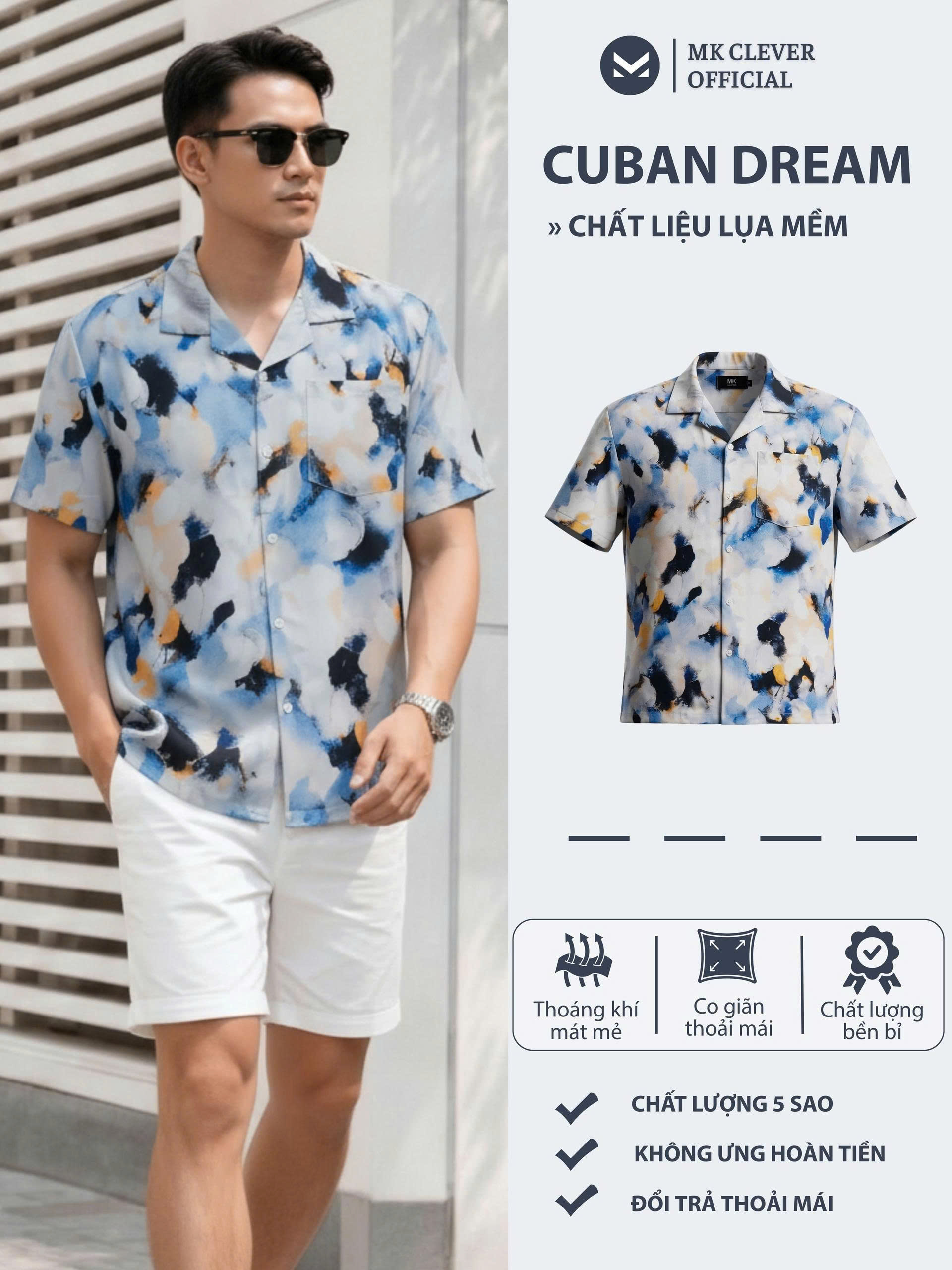 MK - Sơ mi cuban Dream