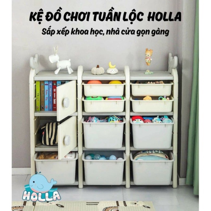 Kệ nhựa HOLLA tuần lộc mẫu mới nhất 2021 YOYO BABY -