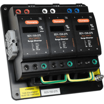 J301-10 Novaris SD3-150-275-N Surge Diverter, MULTIMOV, 3 Phase, 150kA, 275VAC, All Mode