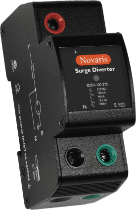 J303-4 Novaris SDD1-100-275	Surge Diverter, 1 Phase, 100kA, 275VAC, All Mode